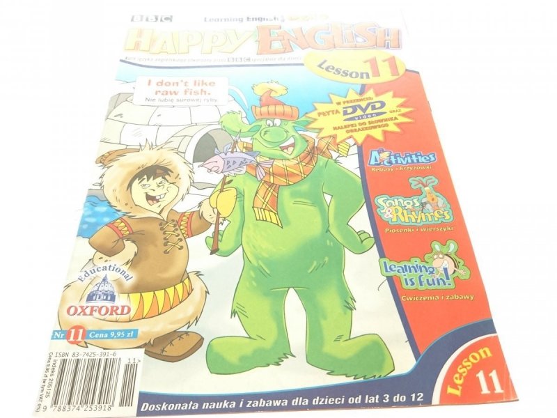 HAPPY ENGLISH. LESSON 11 BEZ PŁYTY DVD