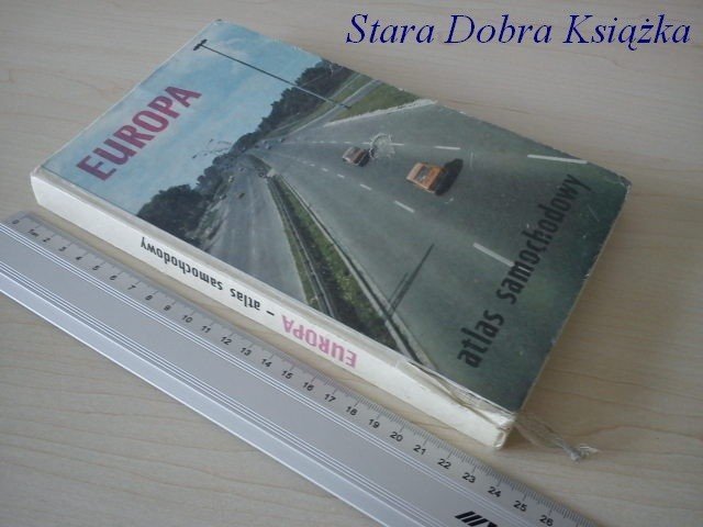 EUROPA. ATLAS SAMOCHODOWY 1986