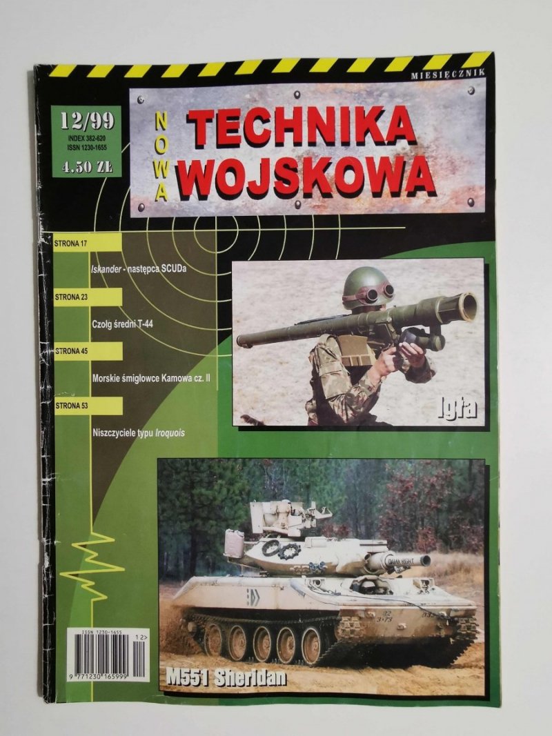 NOWA TECHNIKA WOJSKOWA NR 12/99