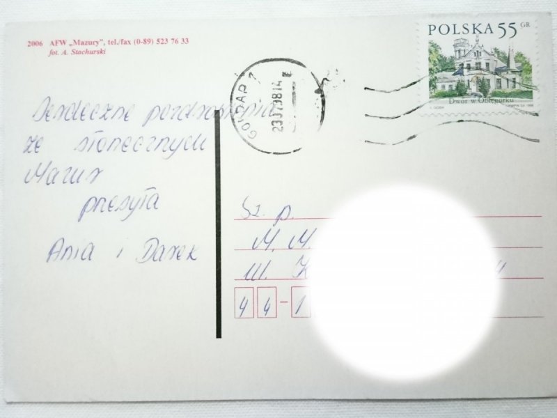 POZDROWIENIA Z MAZUR FOT. A. STACHURSKI
