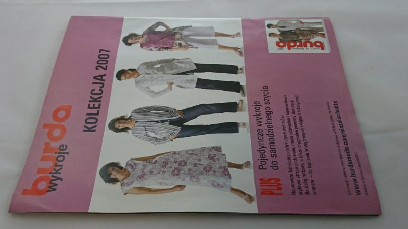 BURDA SPECIAL. DUŻE JEST PIĘKNE NR 1/2007 WIOSNA