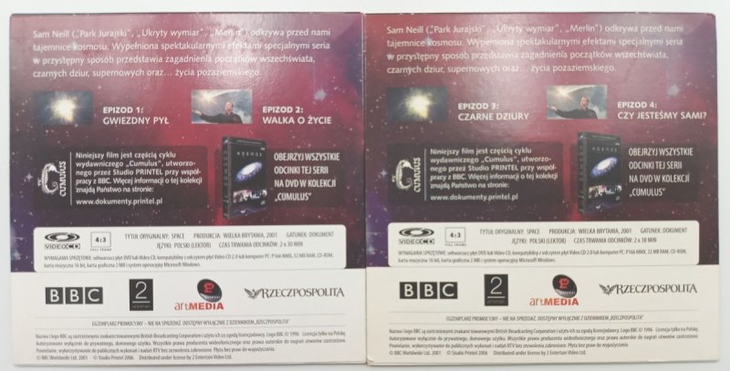 DVD. KOSMOS 