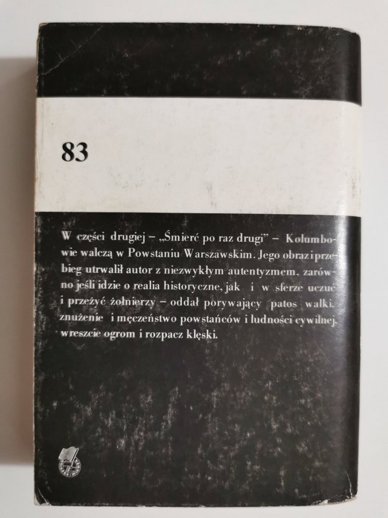 KOLUMBOWIE ROCZNIK 20 TOM 2 - Roman Bratny 1989