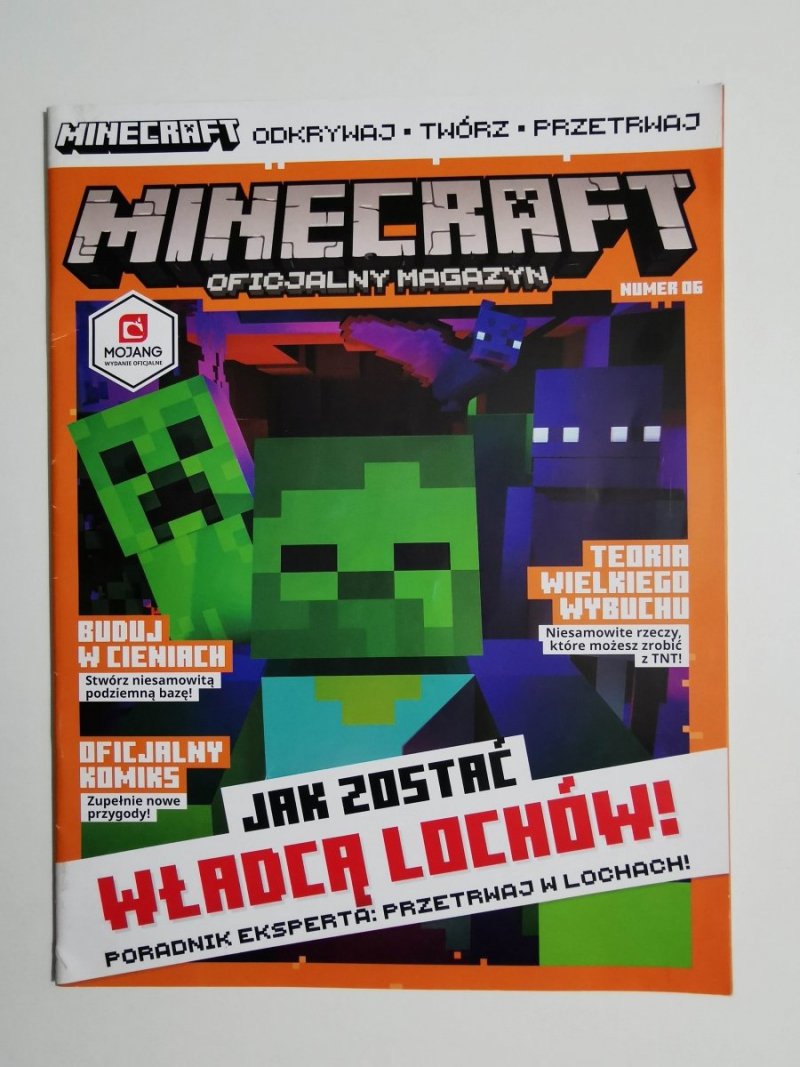 MINECRAFT OFICJALNY MAGAZYN NUMER 06 
