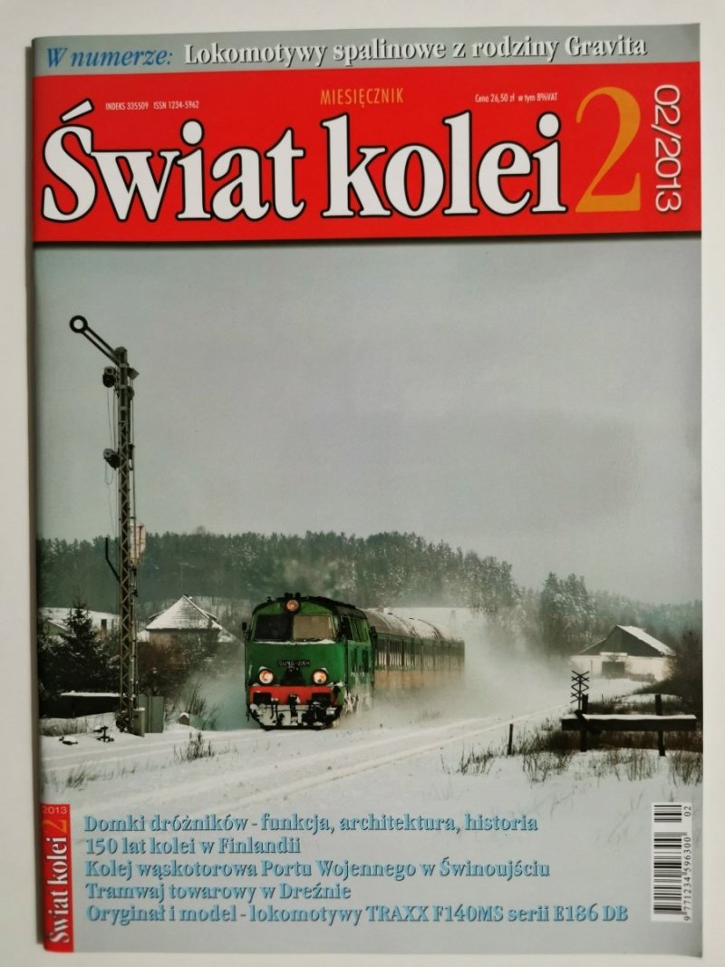 Miesięcznik. Świat kolei 02/2013