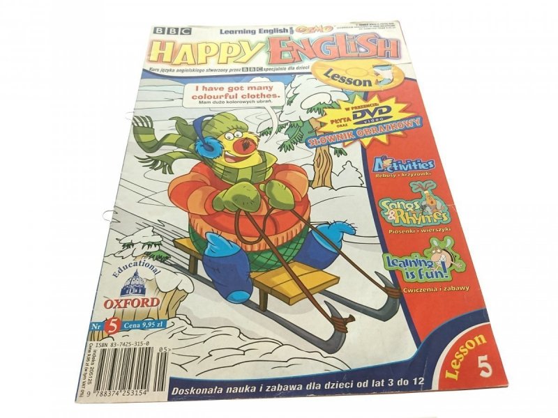 HAPPY ENGLISH. LESSON 5 BEZ PŁYTY DVD