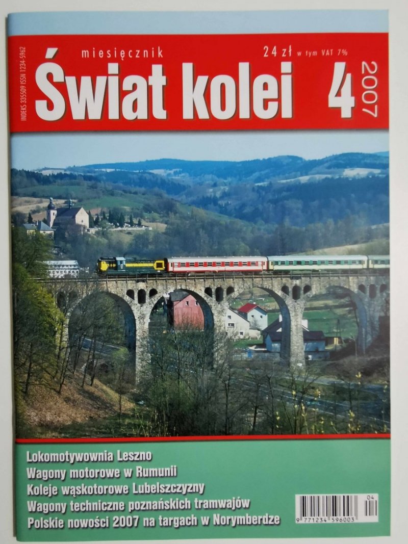 Miesięcznik. Świat kolei 04/2007