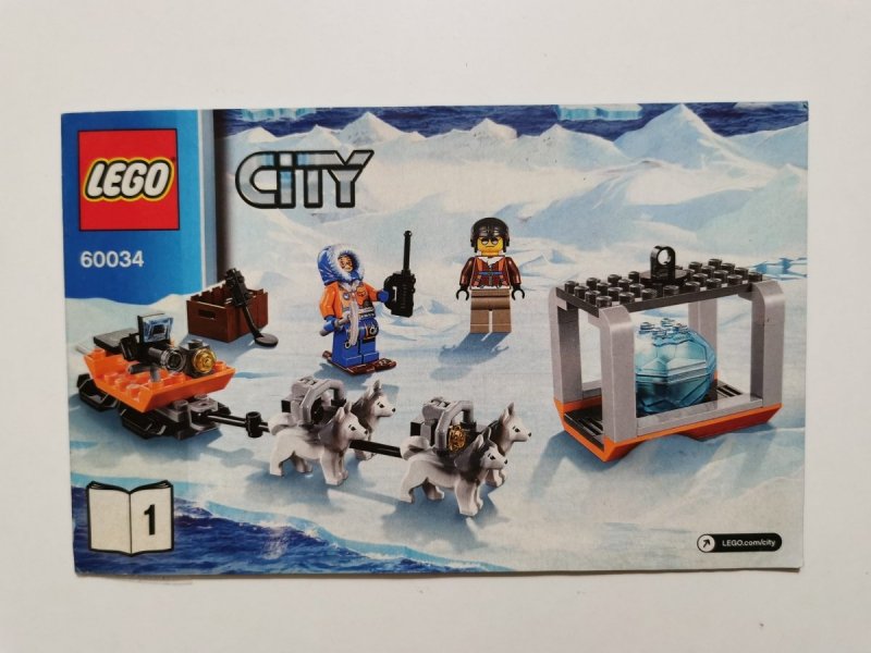 LEGO CITY INSTRUKCJA DO ZESTAWU NR 60034 2014
