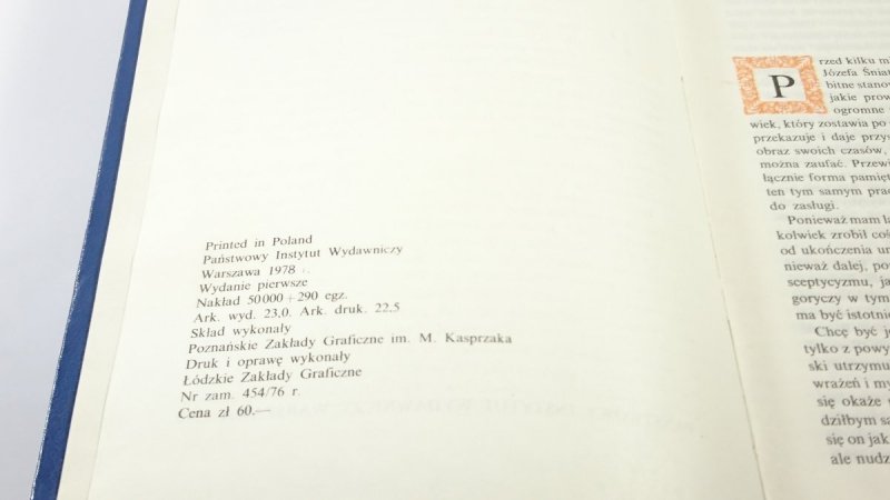 BEZ DOGMATU - Henryk Sienkiewicz 1978
