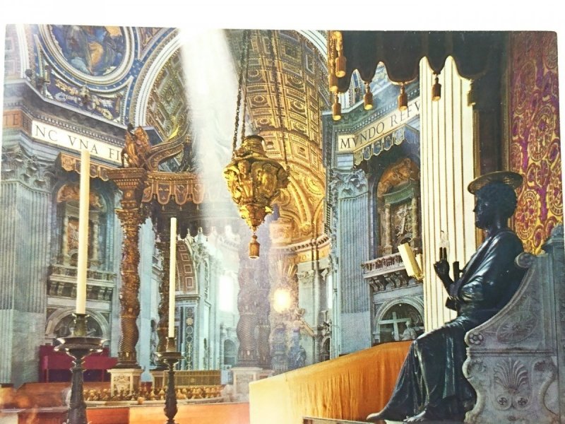 ROMA. BASILICA DI S. PIETRO (INTERNO)