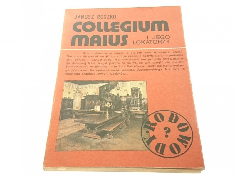 COLLEGIUM MAIUS - Janusz Roszko (1983)