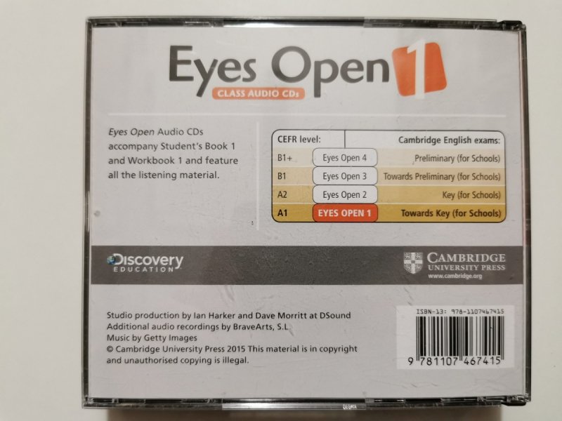 CD. EYES OPEN 1 