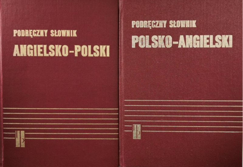 PODRĘCZNY SŁOWNIK POLSKO-ANGIELSKI ANGIELSKO-POLSKI