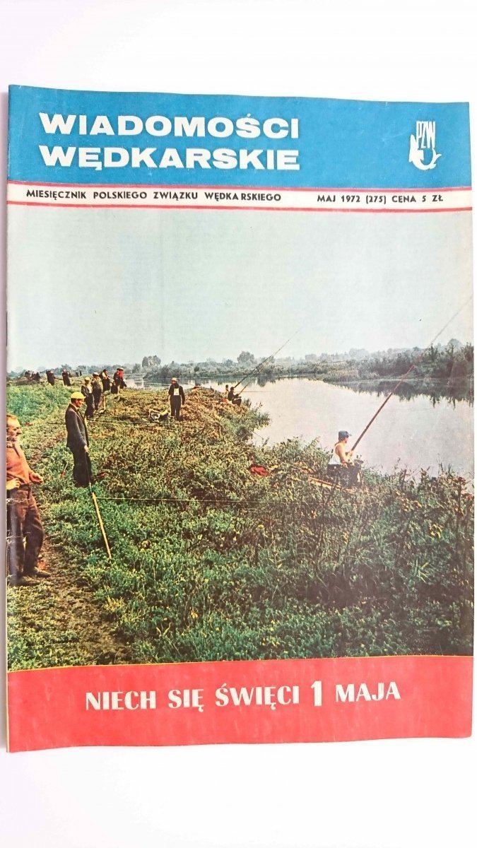 WIADOMOŚCI WĘDKARSKIE MAJ 1972 (275)