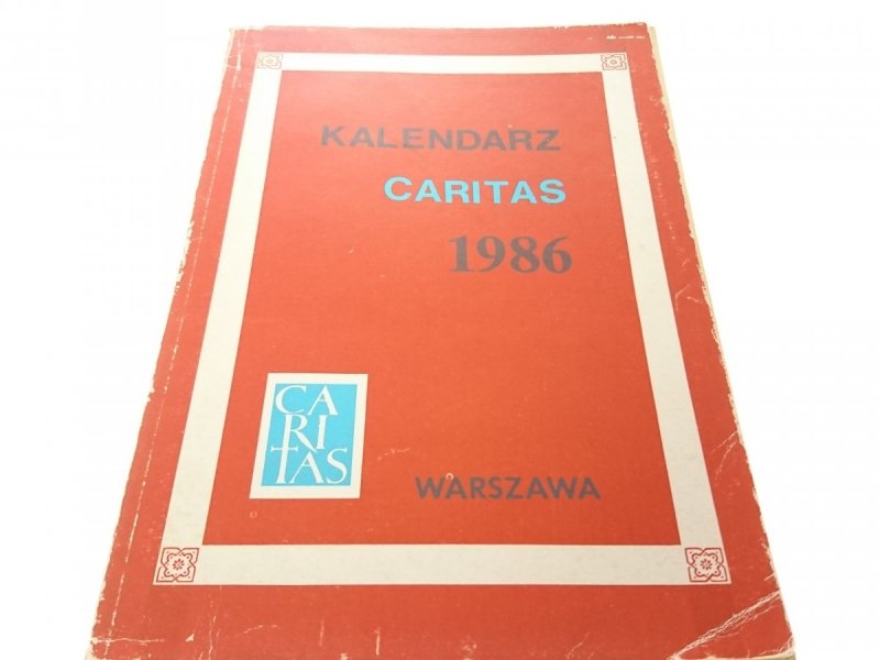 KALENDARZ CARITAS 1986 / 2014 UNIKAT 