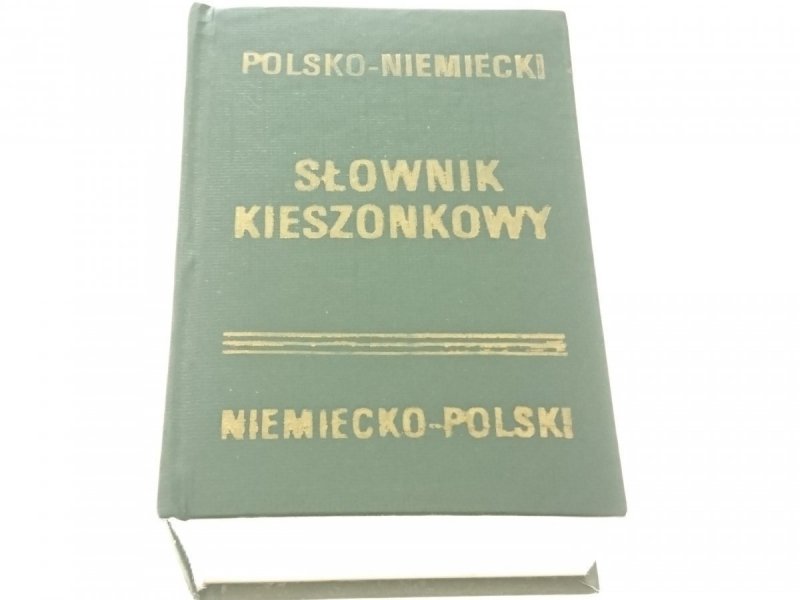 SŁOWNIK KIESZONKOWY POL-NIEM; NIEM-POL (1990)