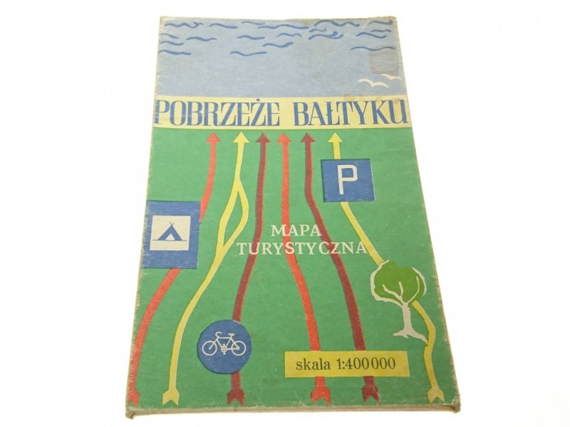 POBRZEŻE BAŁTYKU. MAPA TURYSTYCZNA 1979
