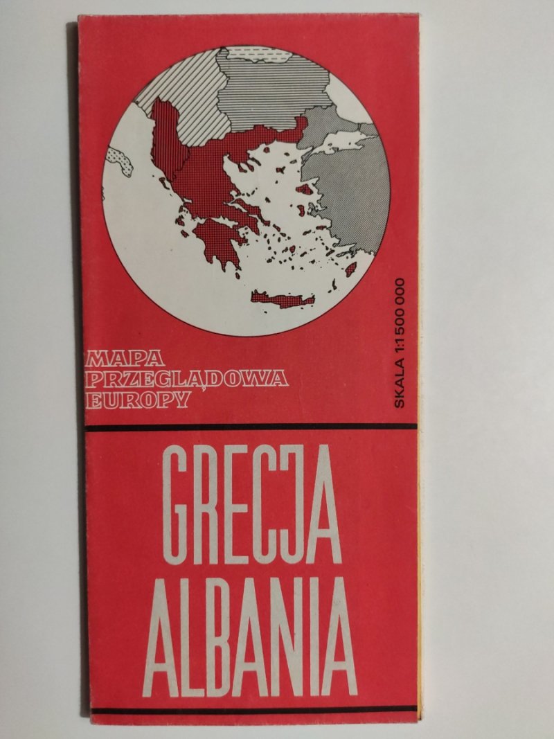 GRECJA ALBANIA 1:1 500 000