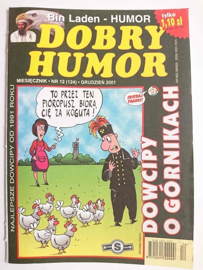 DOBRY HUMOR NR 12 (124) GRUDZIEŃ 2001