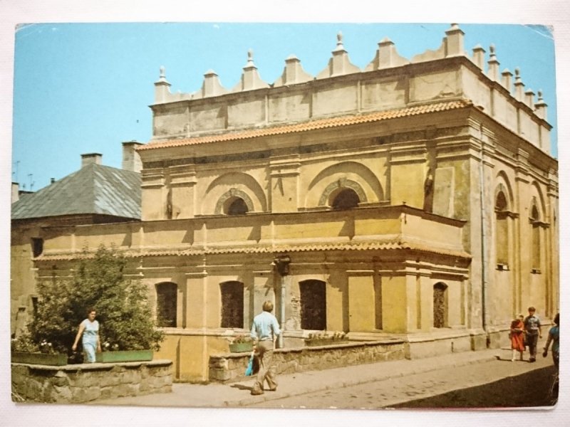 ZAMOŚĆ. PÓŹNORENESANSOWA BOŹNICA Z XVII WIEKU FOT. P. KRASSOWSKI
