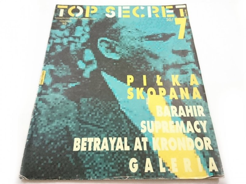 TOP SECRET NR 20/7 PAŹDZIERNIK '93
