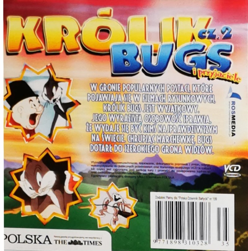 VCD. KRÓLIK BUGS CZ. 2