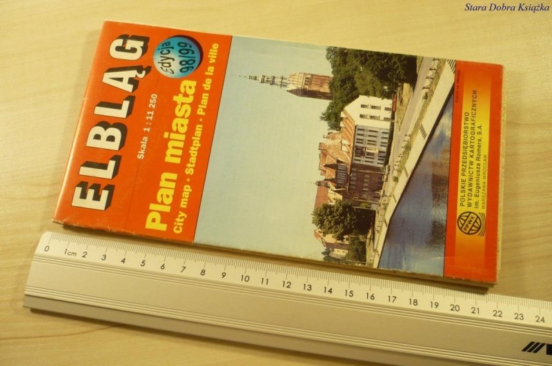 ELBLĄG. PLAN MIASTA (1998)