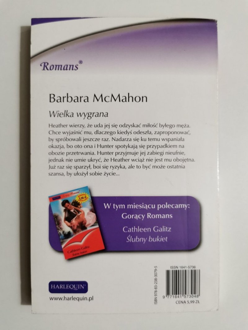 WIELKA WYGRANA - Barbara McMahon 2007