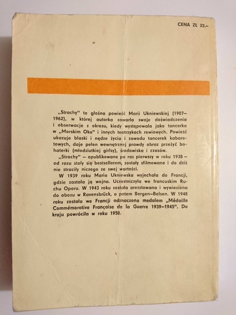 STRACHY - Maria Ukniewska 1975