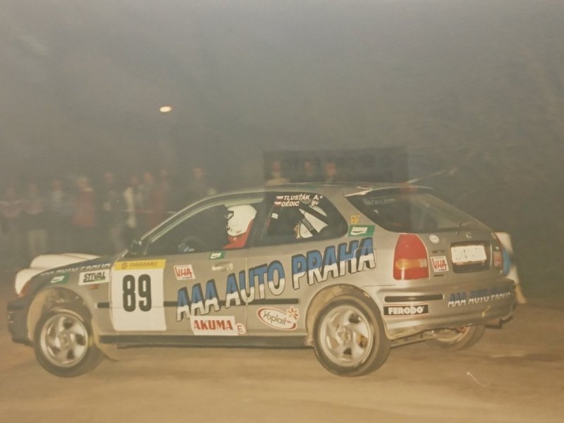 RAJD WRC 2005 ZDJĘCIE NUMER #225 HONDA CIVIC
