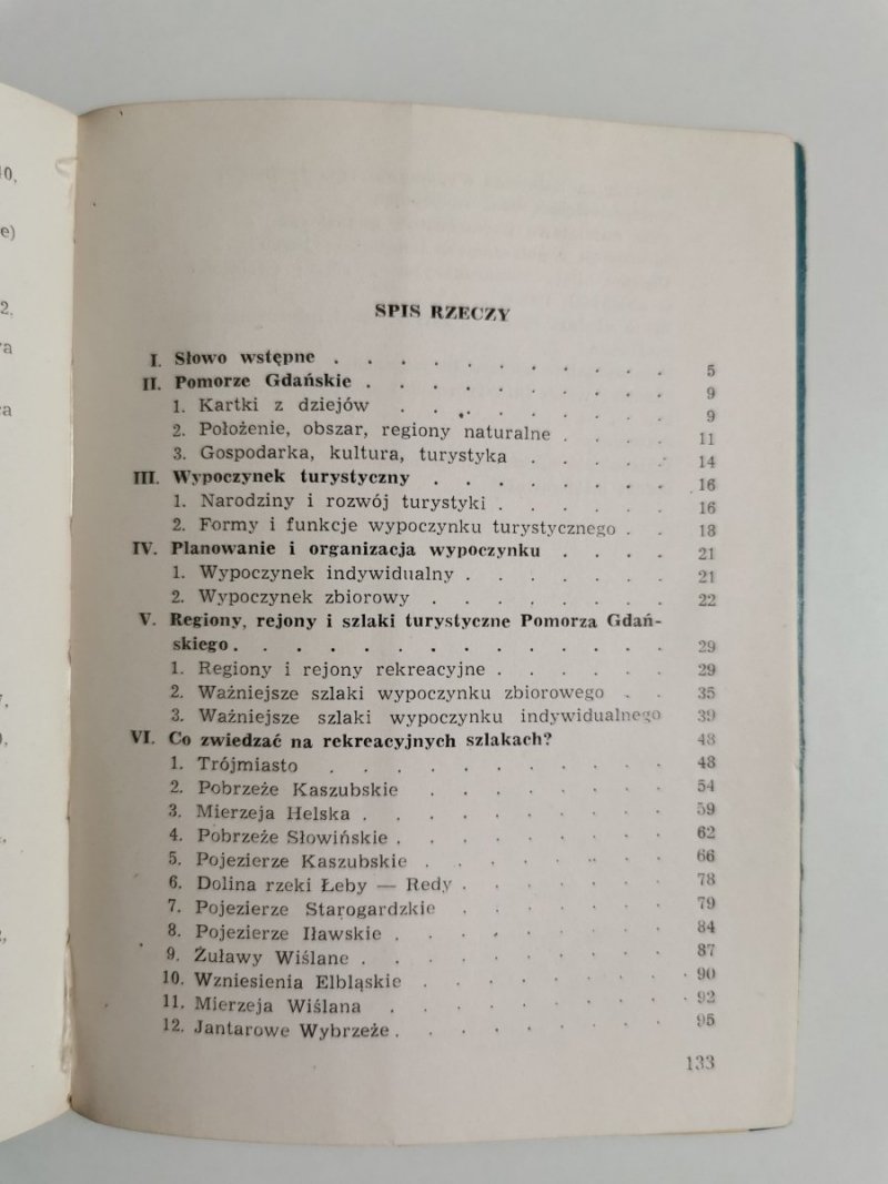 INFORMATOR. WYPOCZYNEK TURYSTYCZNY NA POMORZU GDAŃSKIM 1968