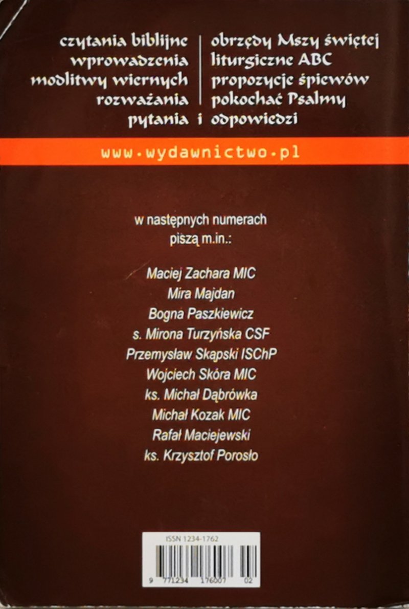 OREMUS. TEKSTY LITURGII MSZY ŚWIĘTEJ LUTY 2020