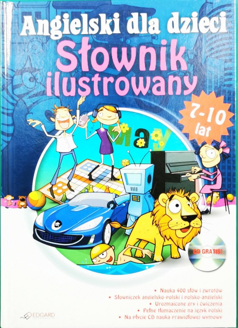 ANGIELSKI DLA DZIECI - Karolina Kostrzębska +CD