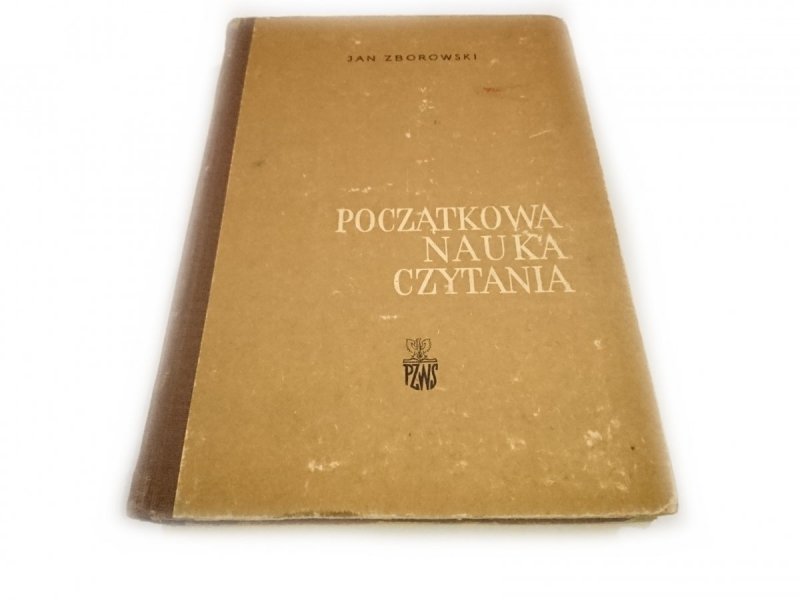 POCZĄTKOWA NAUKA CZYTANIA - Jan Zborowski 1959