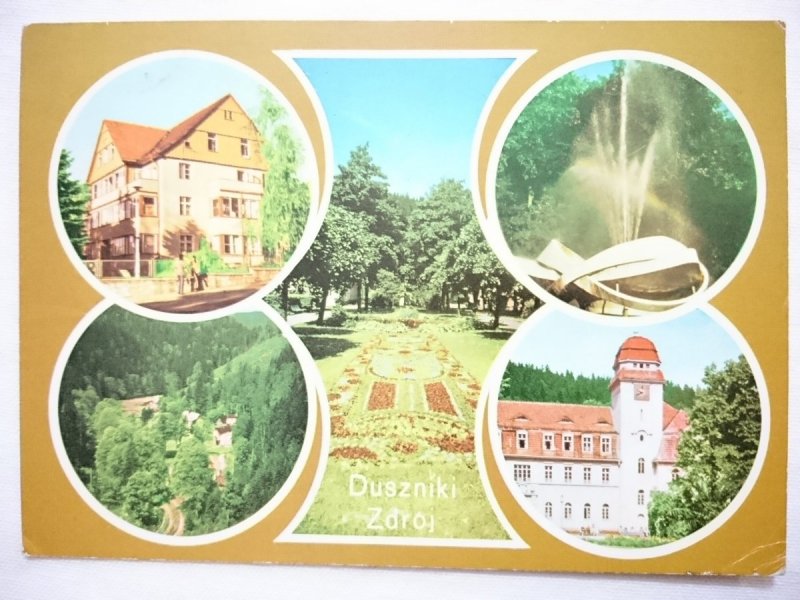 DUSZNIKI ZDRÓJ. MALOWNICZO POŁOŻONE UZDROWISKO I INNE FOT. JABŁOŃSKI I INNI