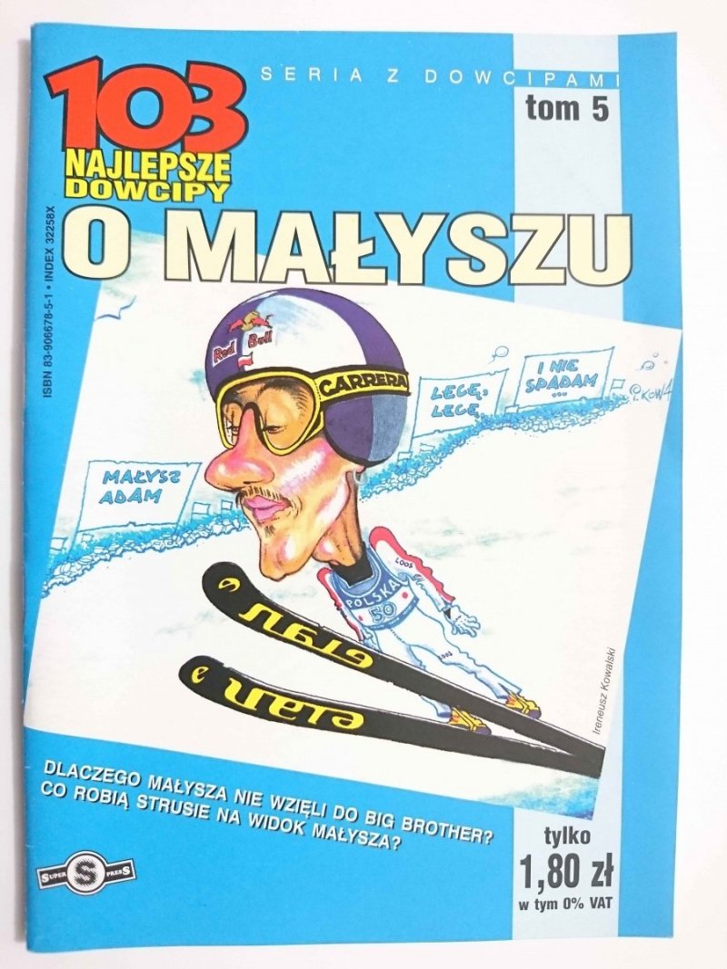 103 NAJLEPSZE DOWCIPY TOM 5 O MAŁYSZU 