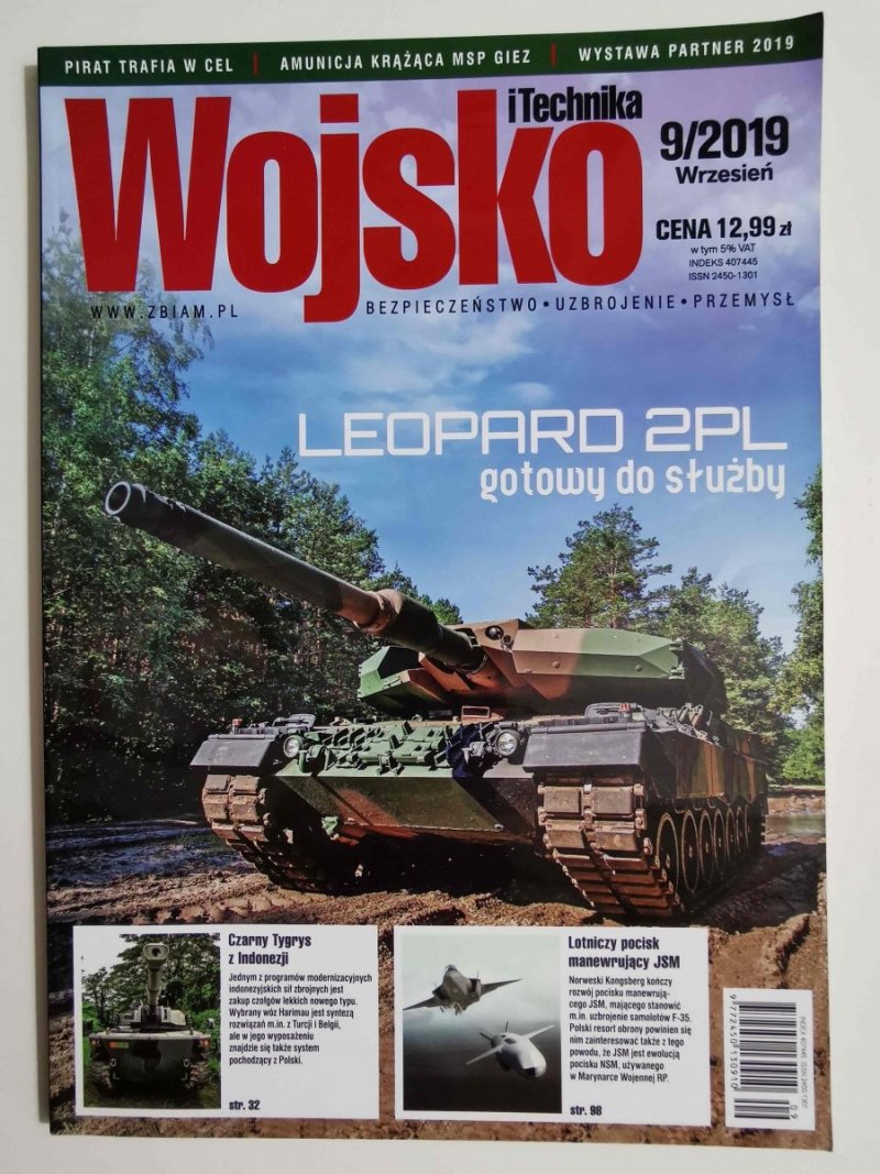 WOJSKO I TECHNIKA NR 9/2019 WRZESIEŃ