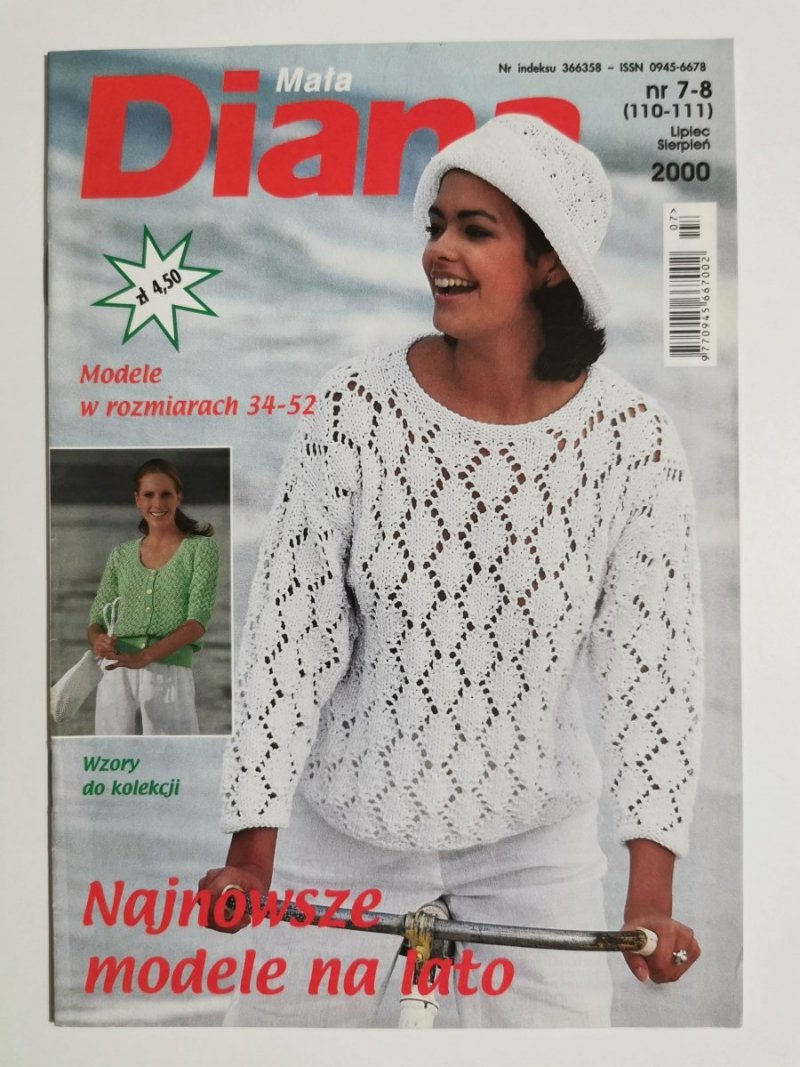 MAŁA DIANA NR 7-8 (110-111) LIPIEC SIERPIEŃ 2000