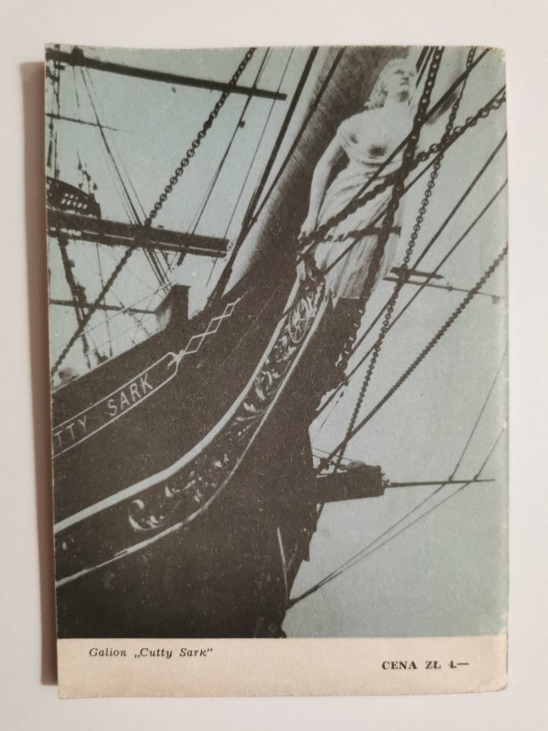 MINIATURY MORSKIE. CUTTY SARK - Marian Mickiewicz 1962