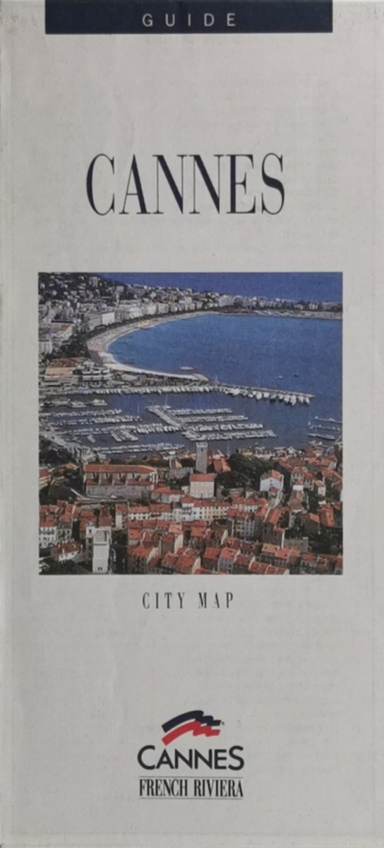 CANNES GUIDE CITY MAP