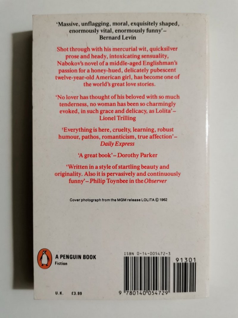 LOLITA - Vladimir Nabokov 