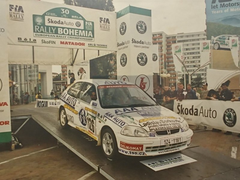 RAJD WRC 2005 ZDJĘCIE NUMER #278 HONDA CIVIC