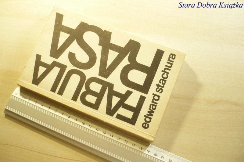 FABULA RASA - Edward Stachura 1985