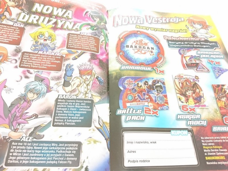 BAKUGAN BATTLE BRAWLERS 3/2010