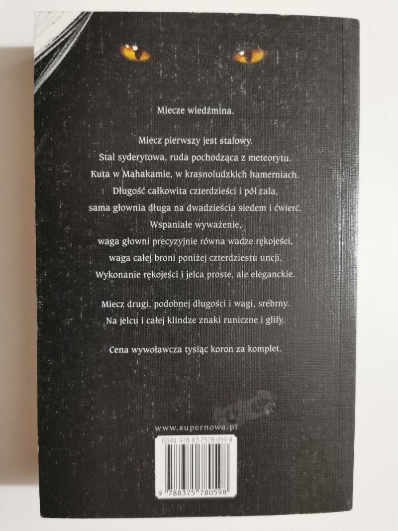 WIEDŹMIN. SEZON BURZ - Andrzej Sapkowski