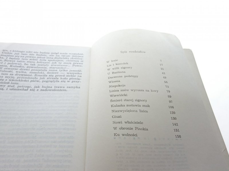 CZŁOWIEK I LIS - Nilde Cima 1976