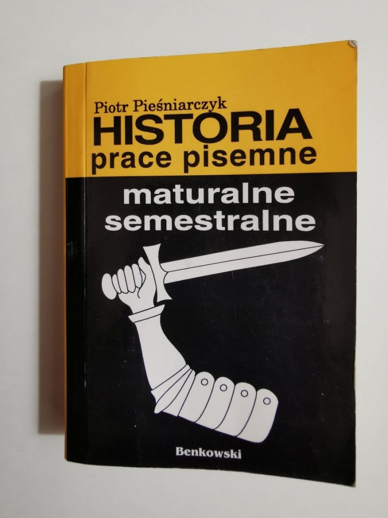 HISTORIA PRACE PISEMNE MATURALNE SEMESTRALNE. MINIATURA 1999