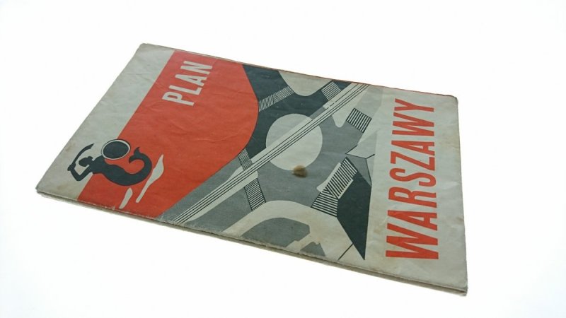 PLAN WARSZAWY 1973