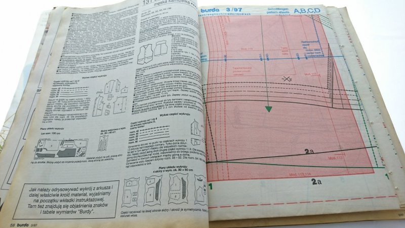 BURDA. MODA PIĘKNO RELAKS NR 3/97 WIELKANOC