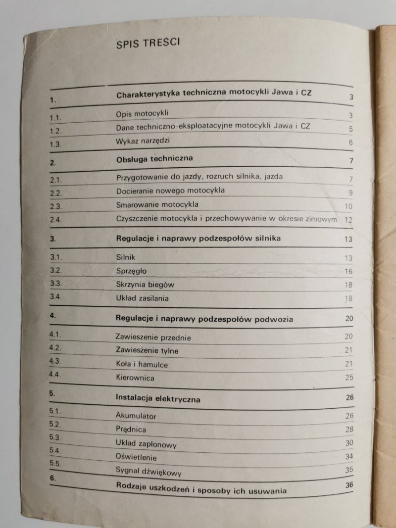 SAM OBSŁUGUJĘ MOTOCYKL JAWA, CZ - Kruszewski, Nowacki 